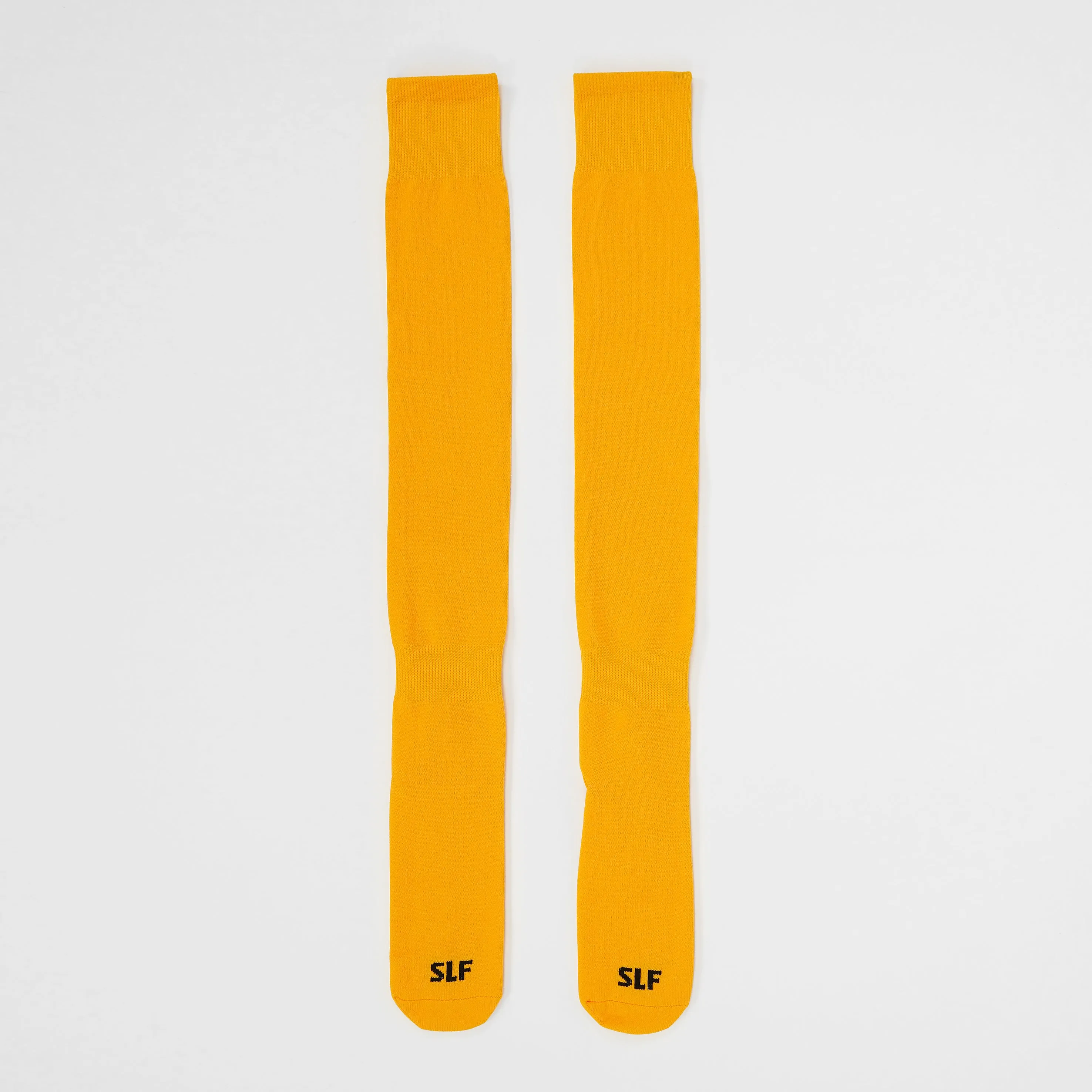 Hue Yellow Gold Long Scrunchie Socks