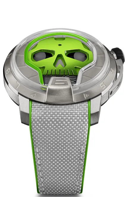 HYT Watches SKULL 48.8 Titanium Green
