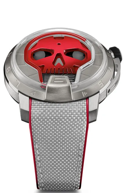 HYT Watches SKULL 48.8 Titanium Red