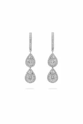 illusion double tear drop with halo