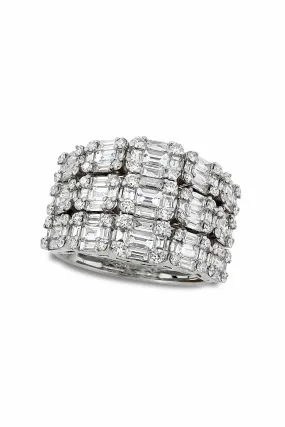 illusion rectangle three tier
