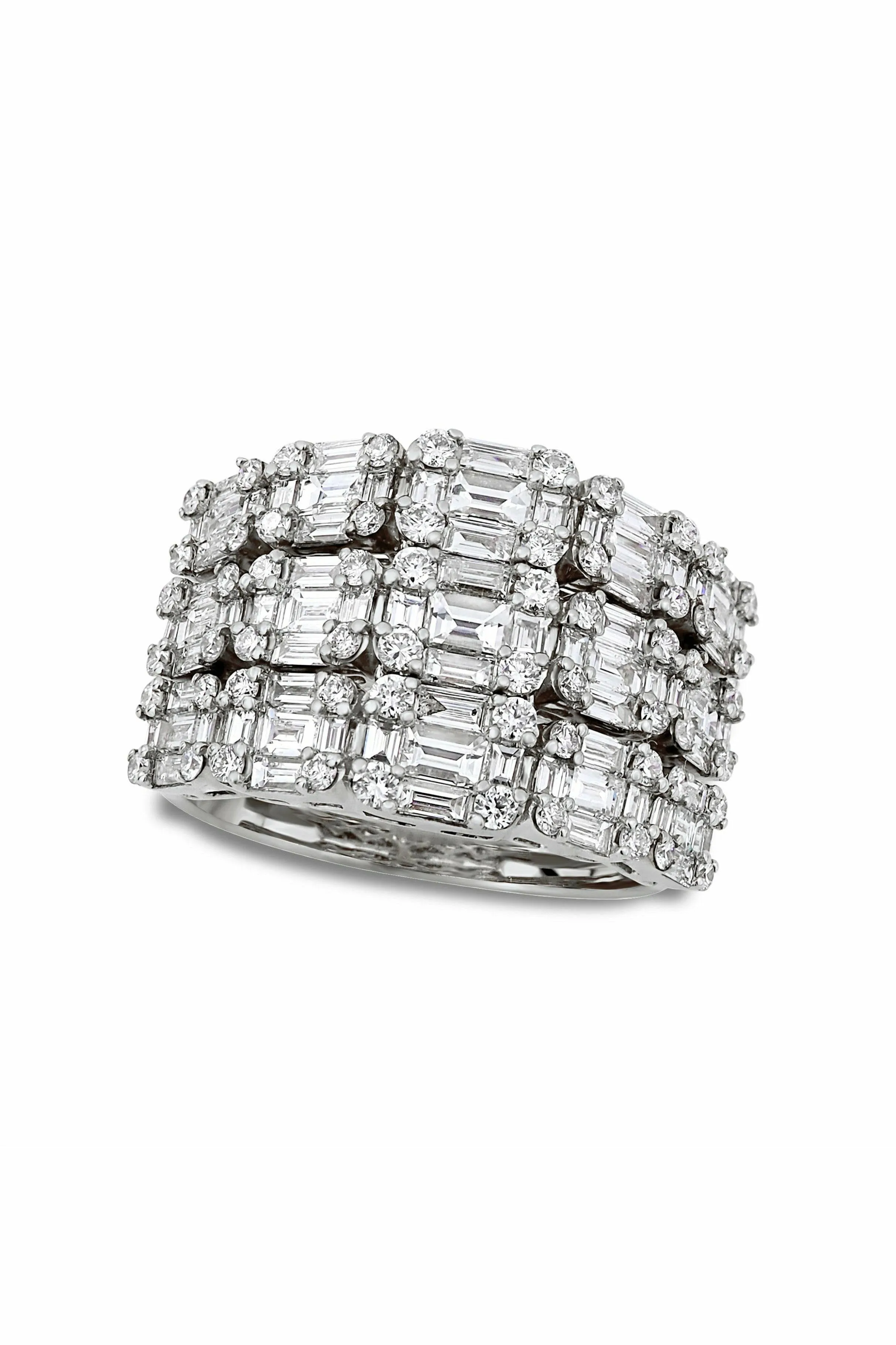 illusion rectangle three tier