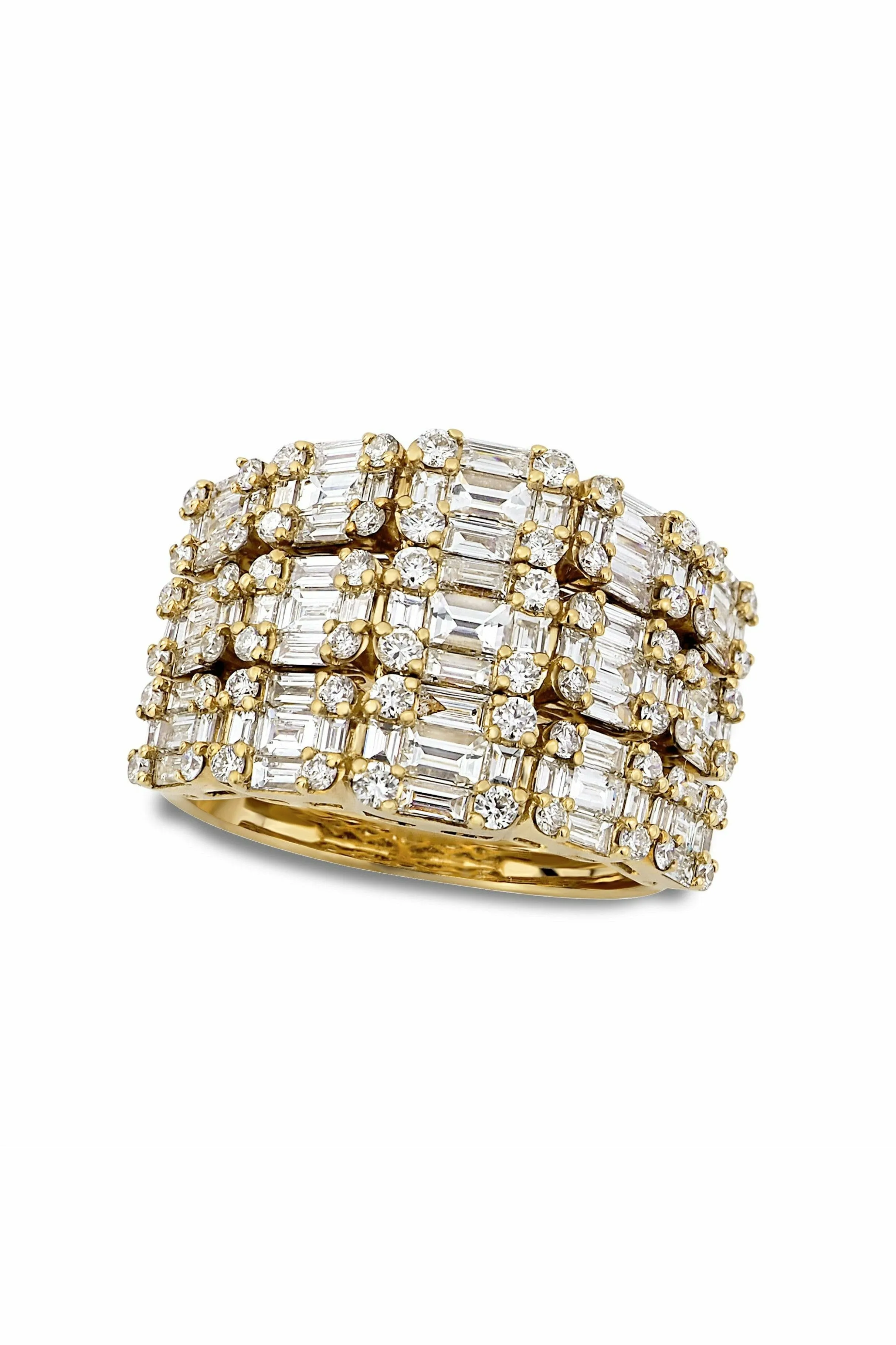 illusion rectangle three tier