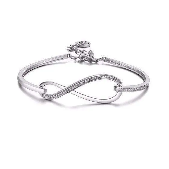 Infinity Rose Gold Bracelet