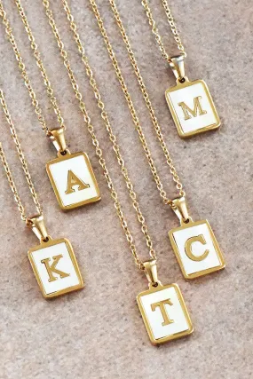 Initial Necklaces