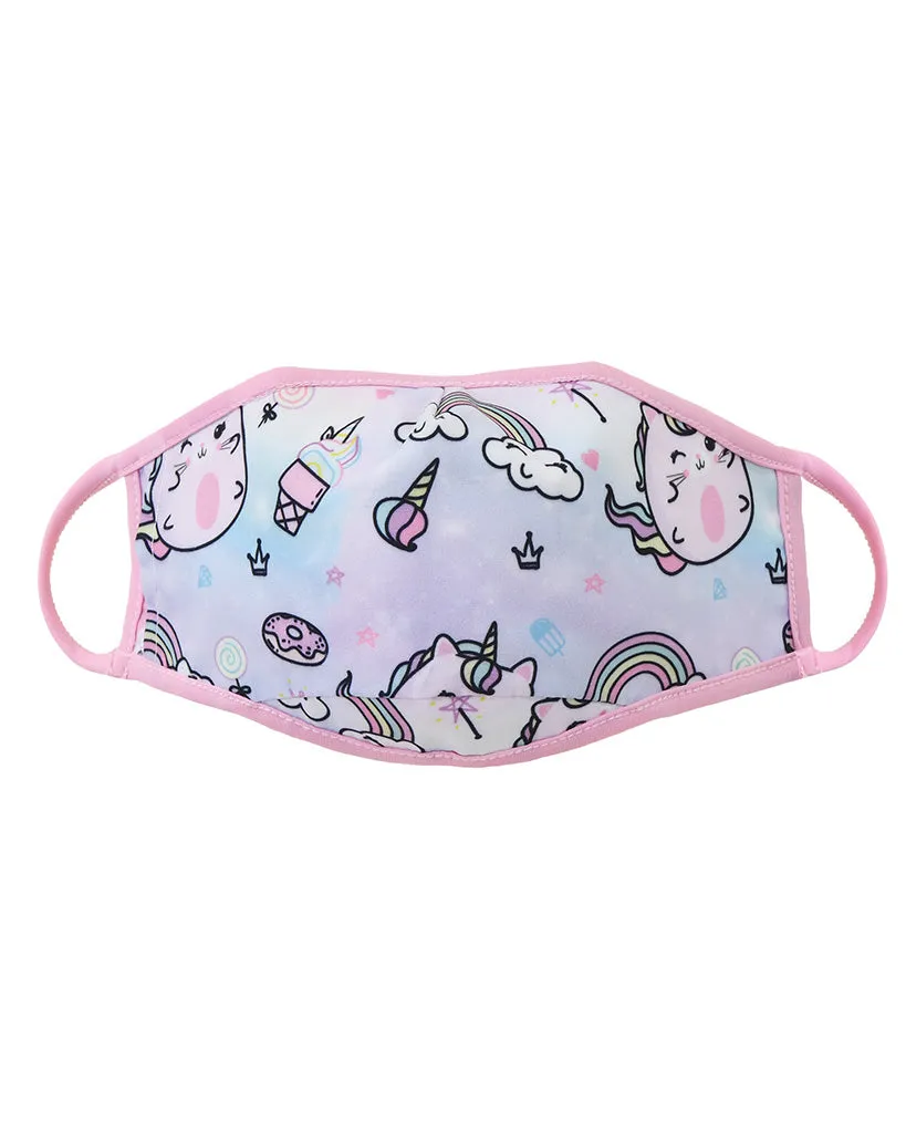 iscream Caticorn Reversible Face Mask - 880186C