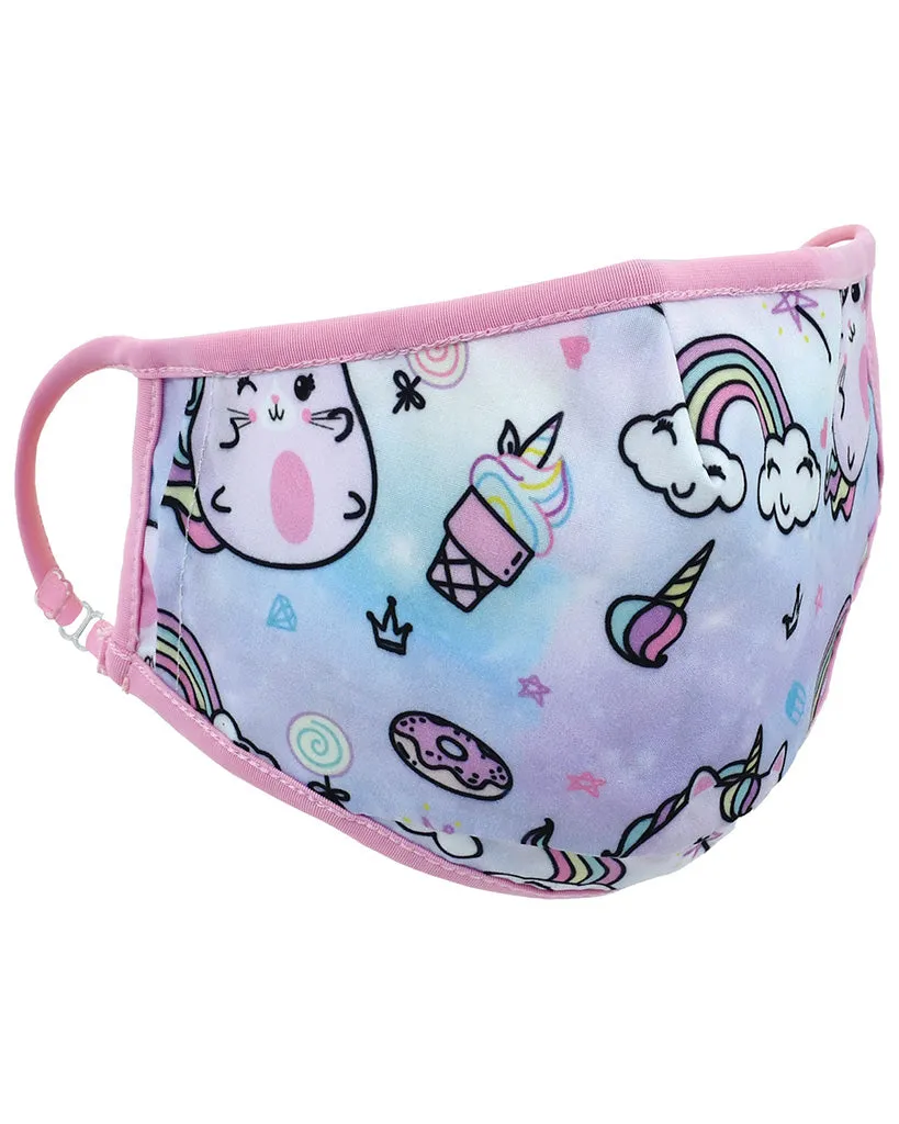 iscream Caticorn Reversible Face Mask - 880186C