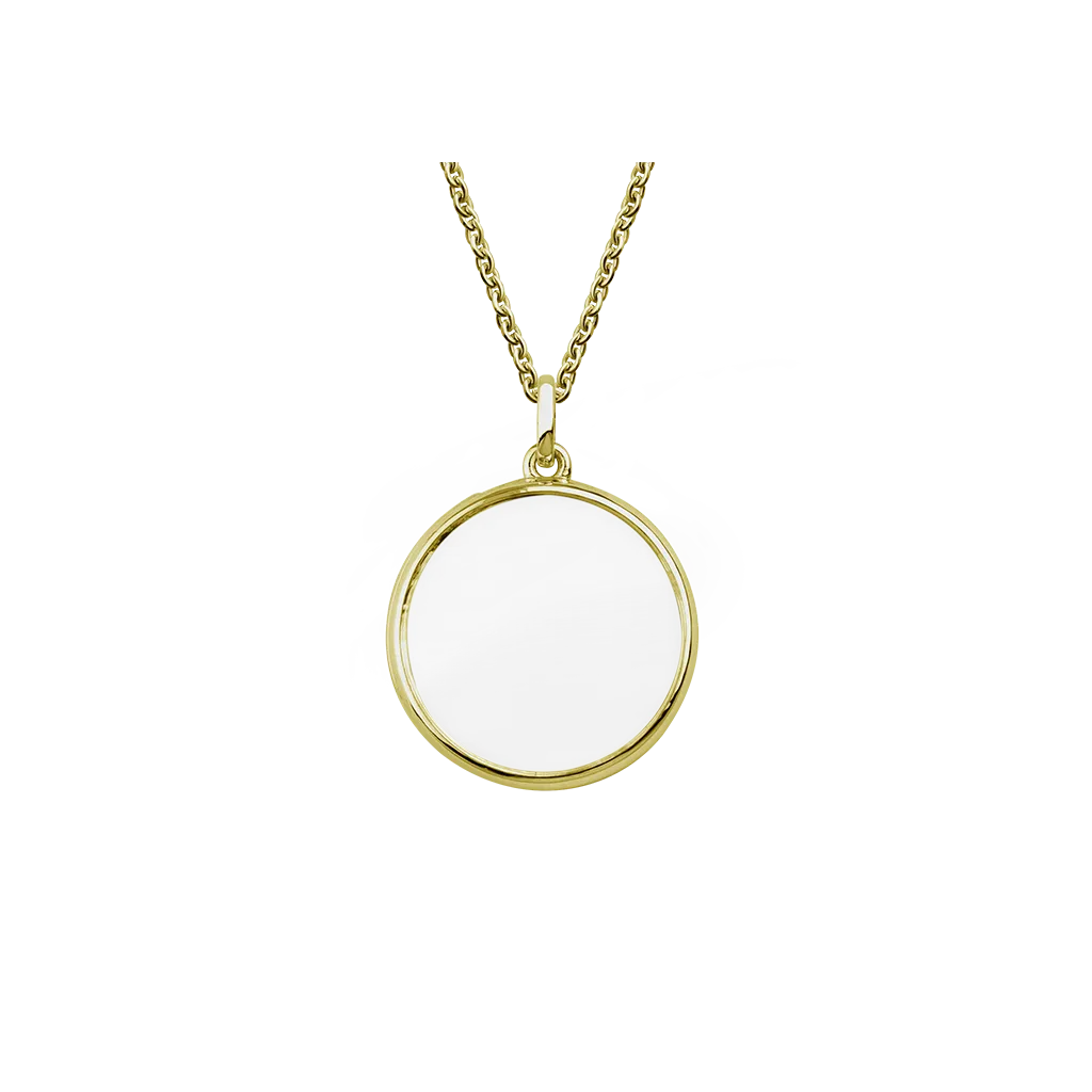 Large Gold Locket