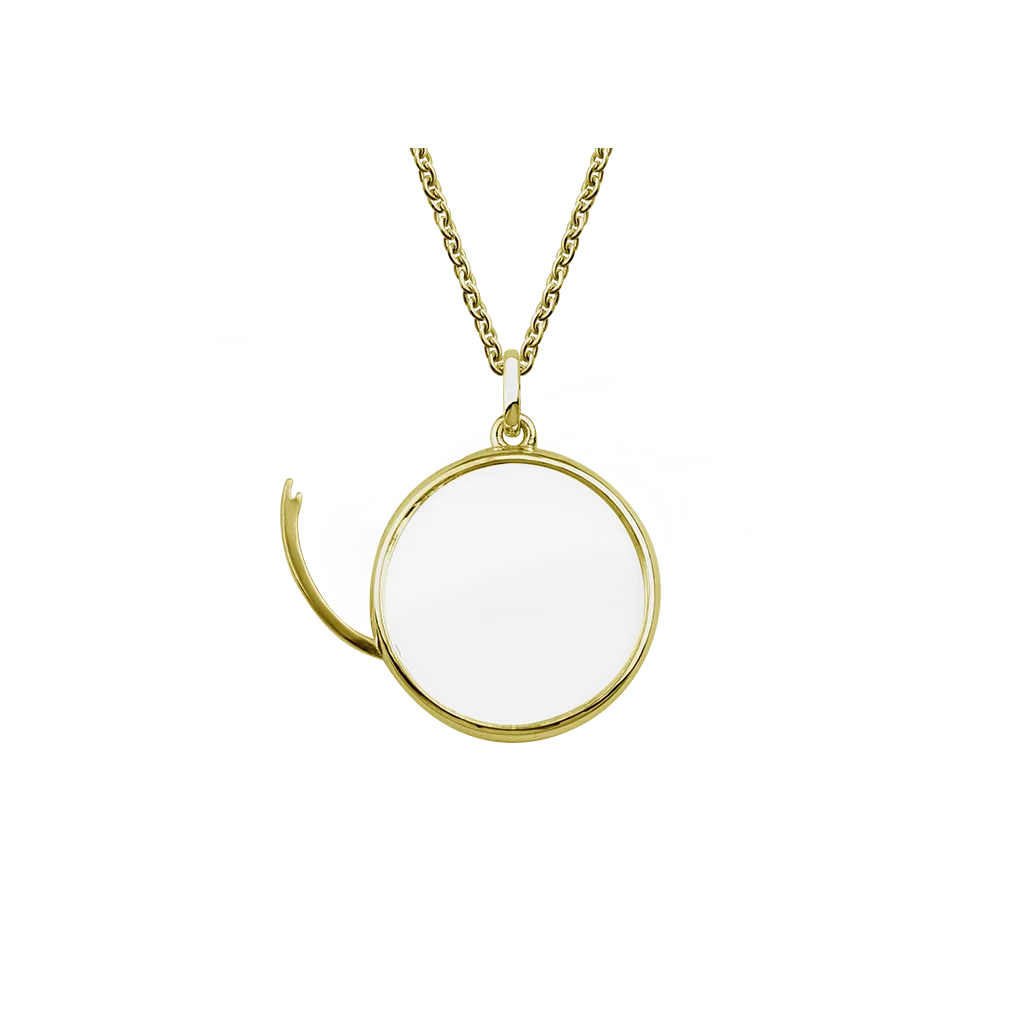 Large Gold Locket