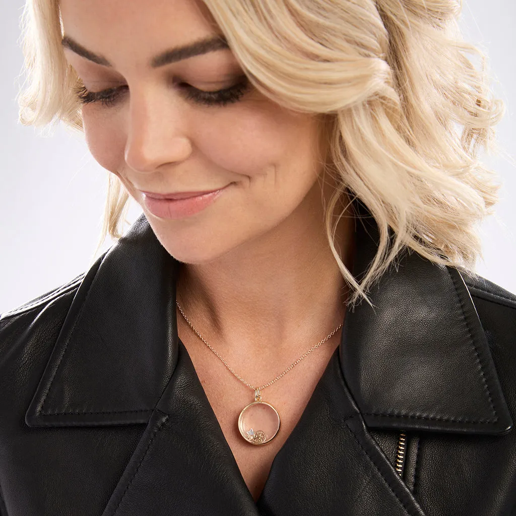 Large Gold Locket
