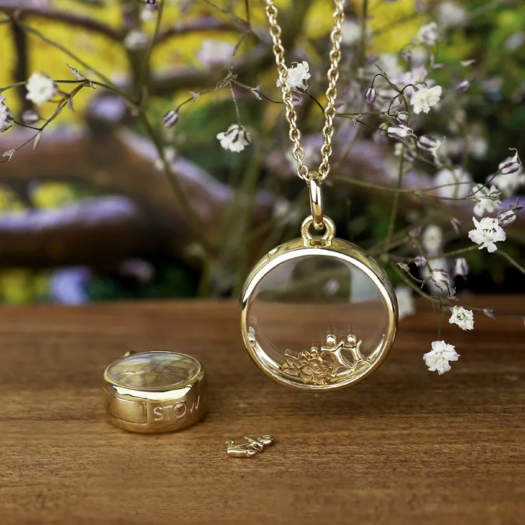 Large Gold Locket