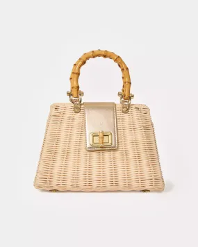 Leena Top Handle Bag - Natural