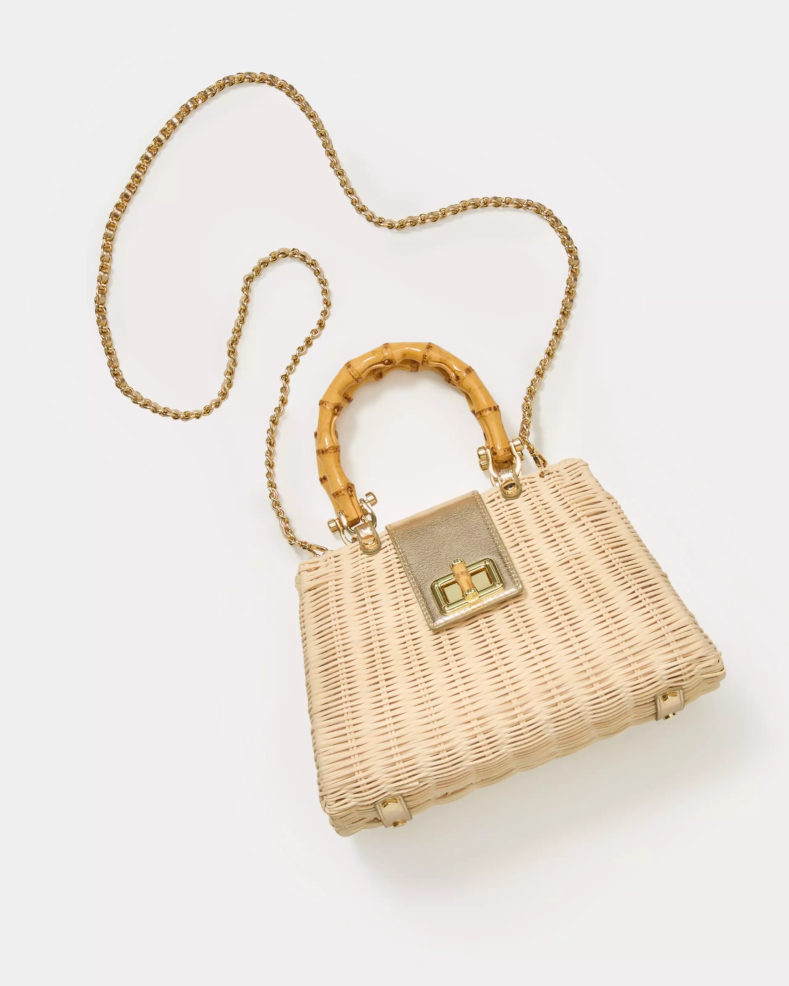 Leena Top Handle Bag - Natural
