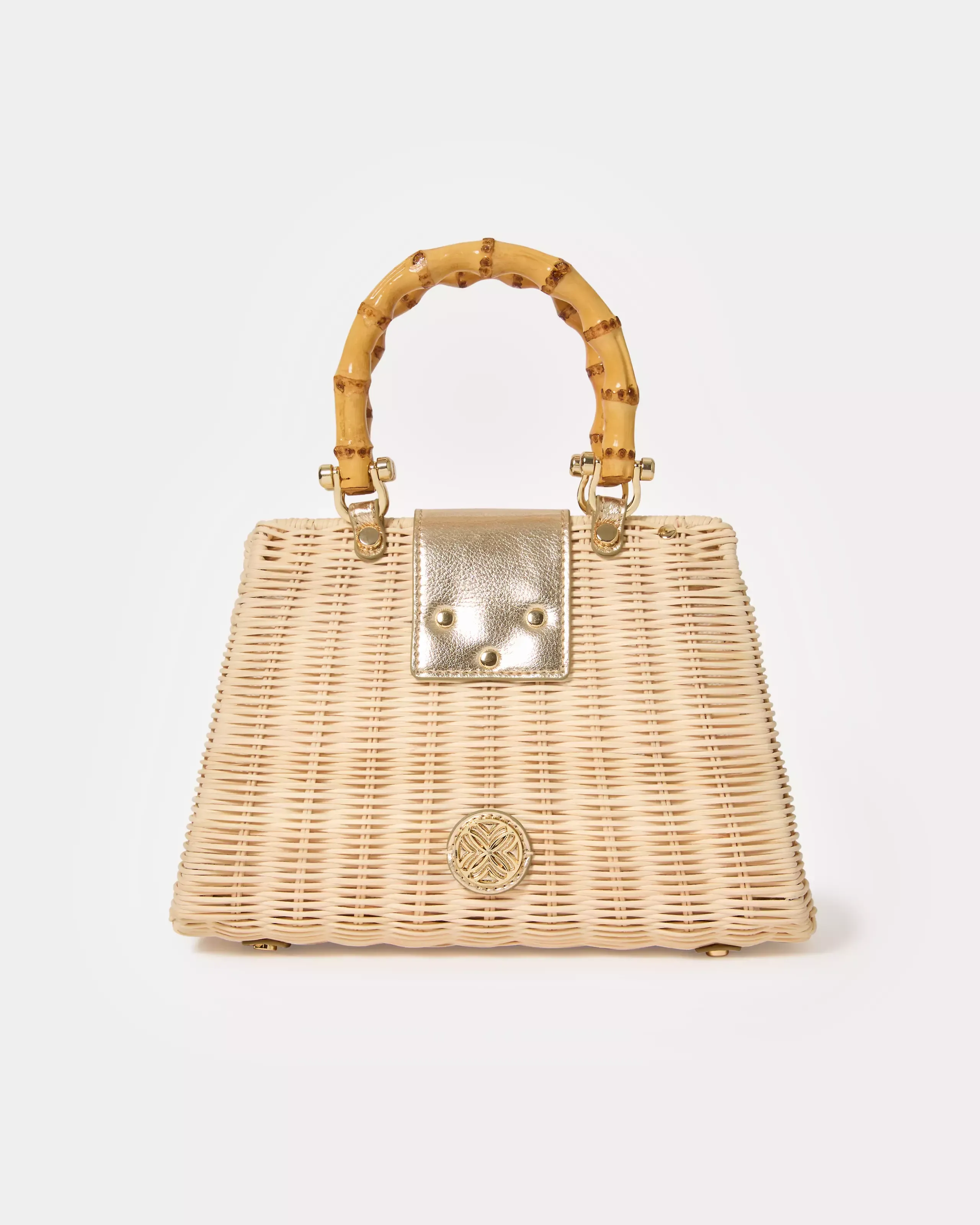 Leena Top Handle Bag - Natural