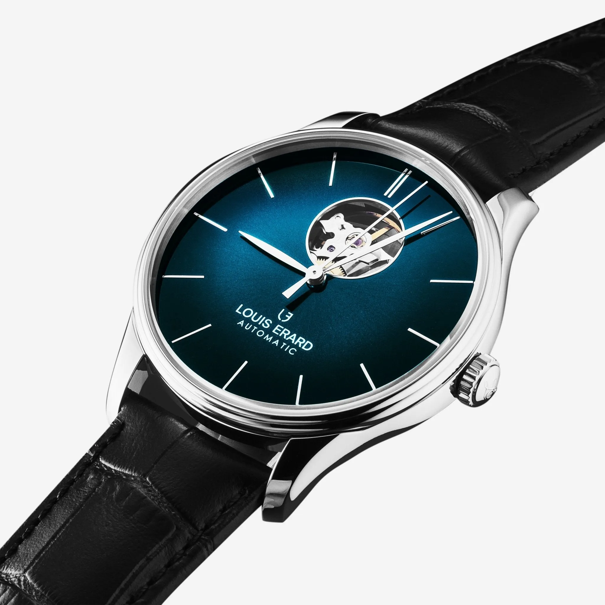 Louis Erard Héritage Stainless Steel Automatic Men's Watch 60287AA85.BAAC82