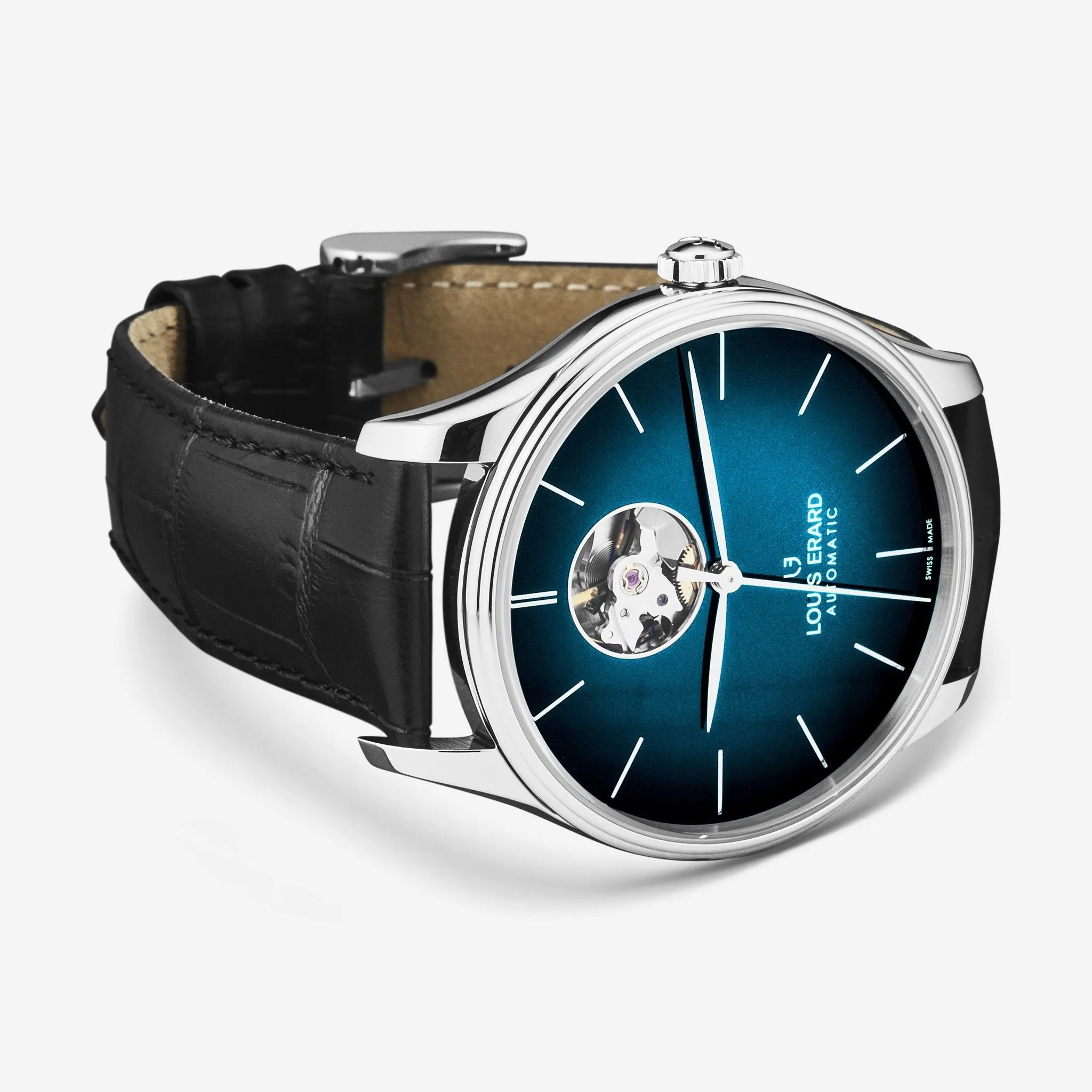 Louis Erard Héritage Stainless Steel Automatic Men's Watch 60287AA85.BAAC82
