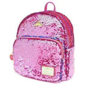 Loungefly X Disney Princess Sleeping Beauty Reversible Sequin Mini Backpack