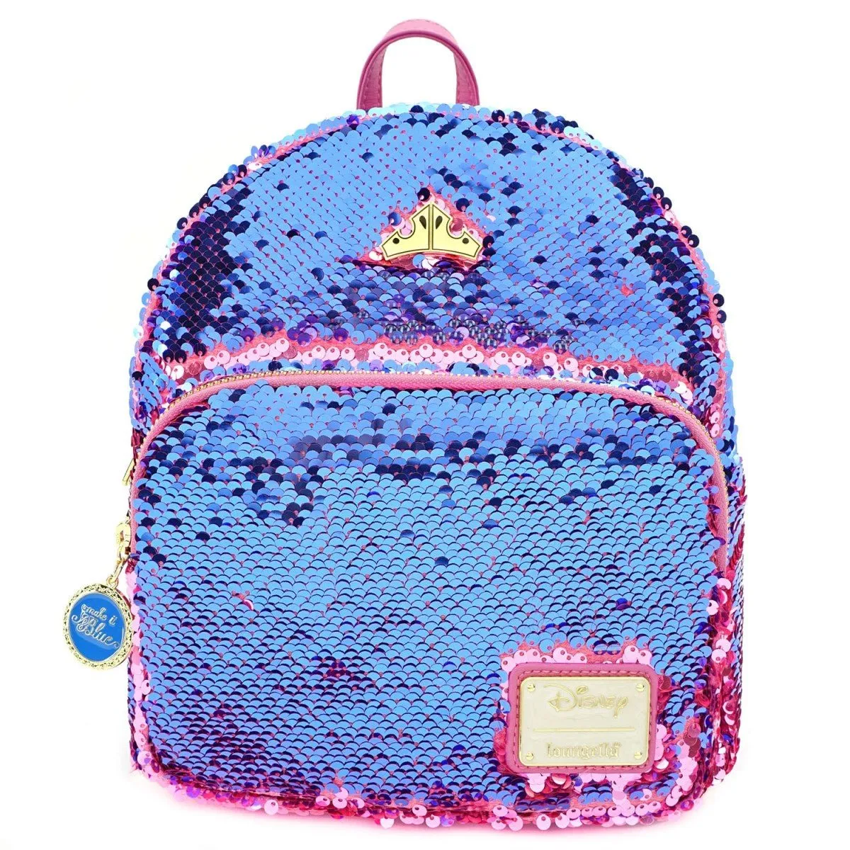 Loungefly X Disney Princess Sleeping Beauty Reversible Sequin Mini Backpack
