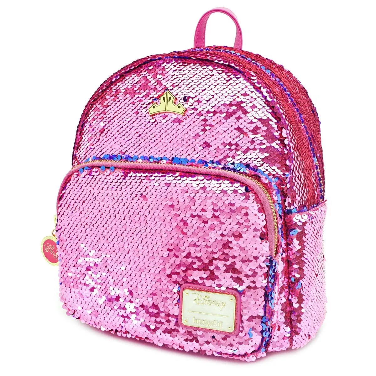 Loungefly X Disney Princess Sleeping Beauty Reversible Sequin Mini Backpack