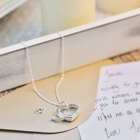 Medium Silver Heart Locket