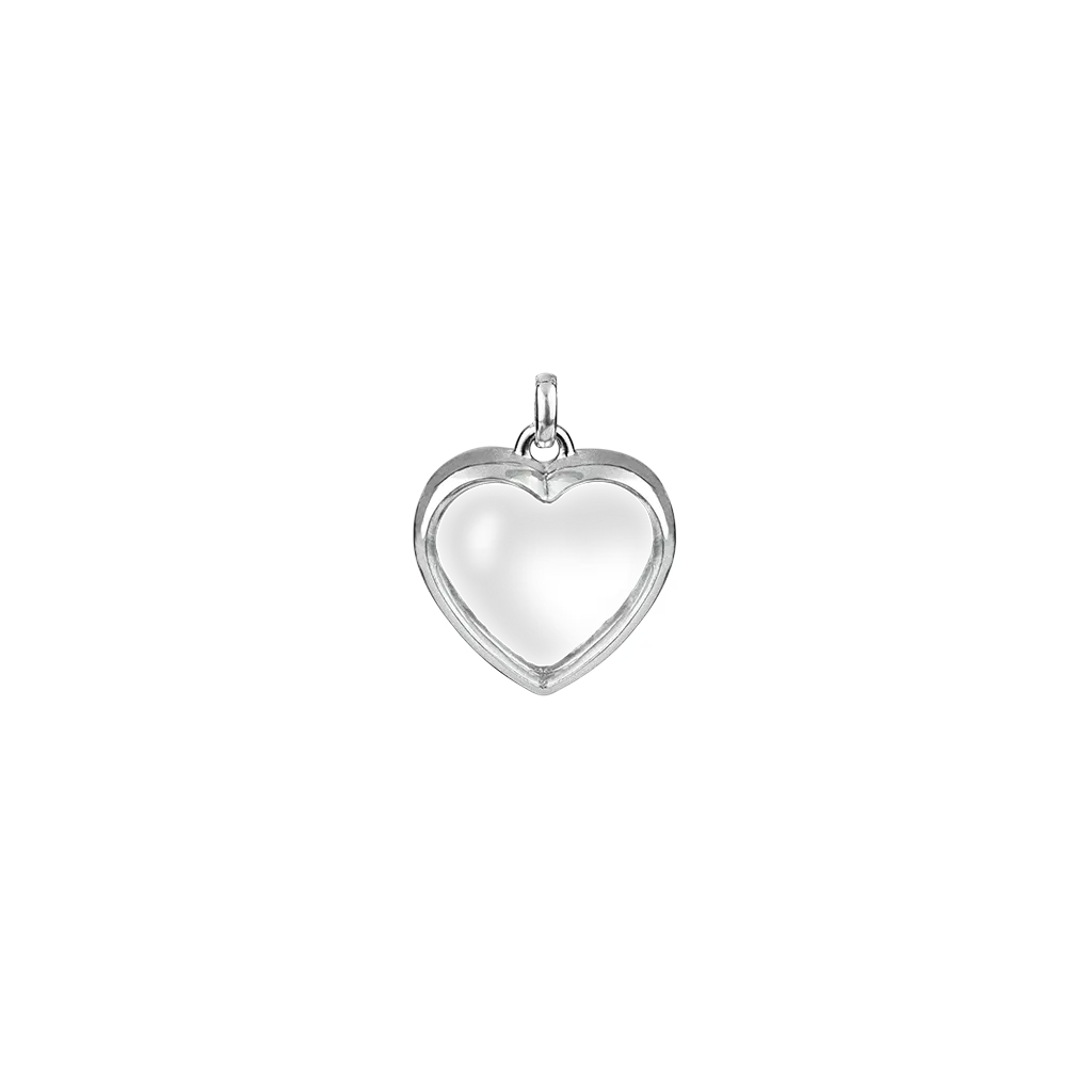 Medium Silver Heart Locket