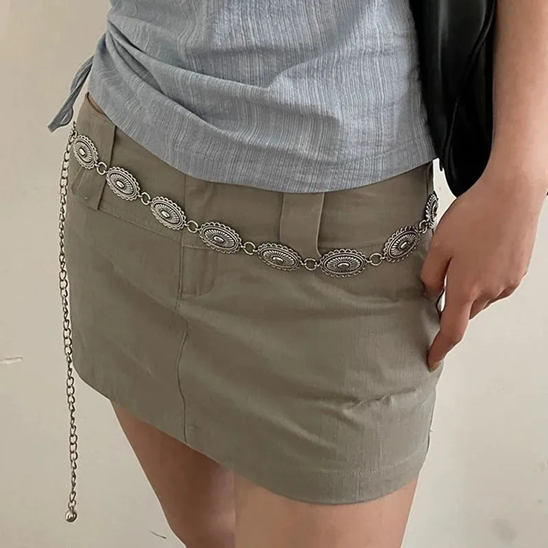 Metal Bohemian Waist Chain Belt