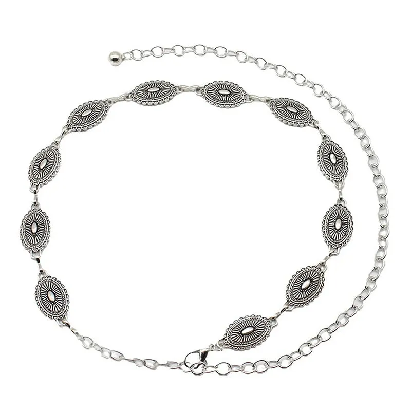 Metal Bohemian Waist Chain Belt