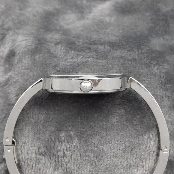 Michael Kors Blakley Silver-tone/Blue Watch (REFURBISHED)