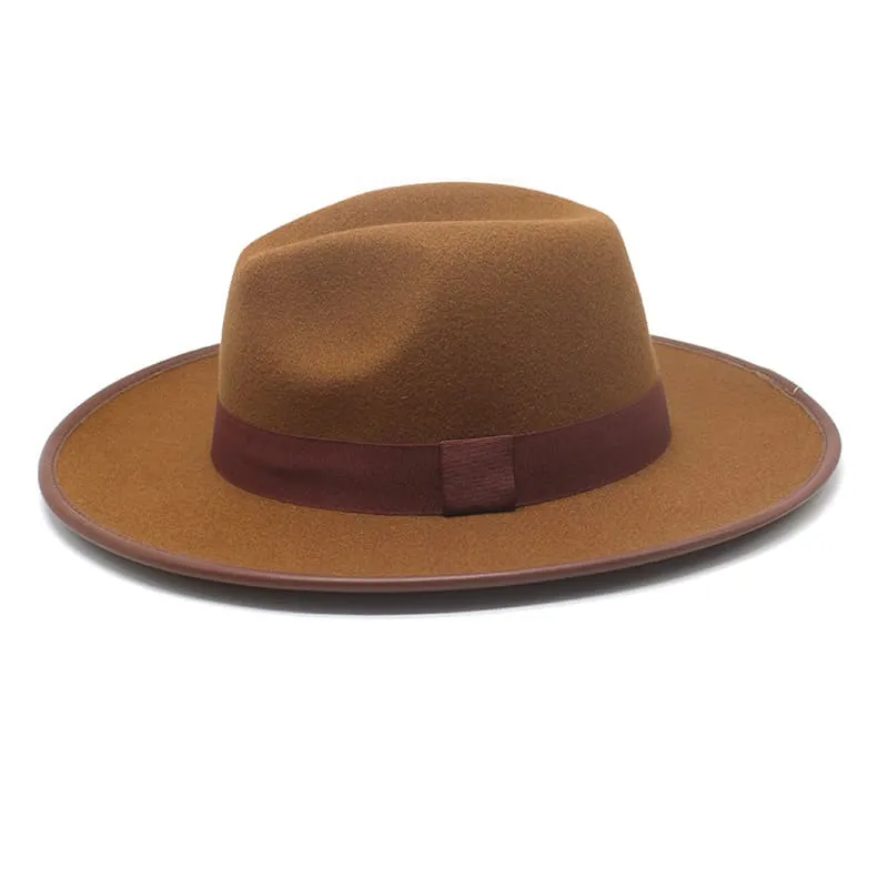 Milano Wool Felt Fedora Hat