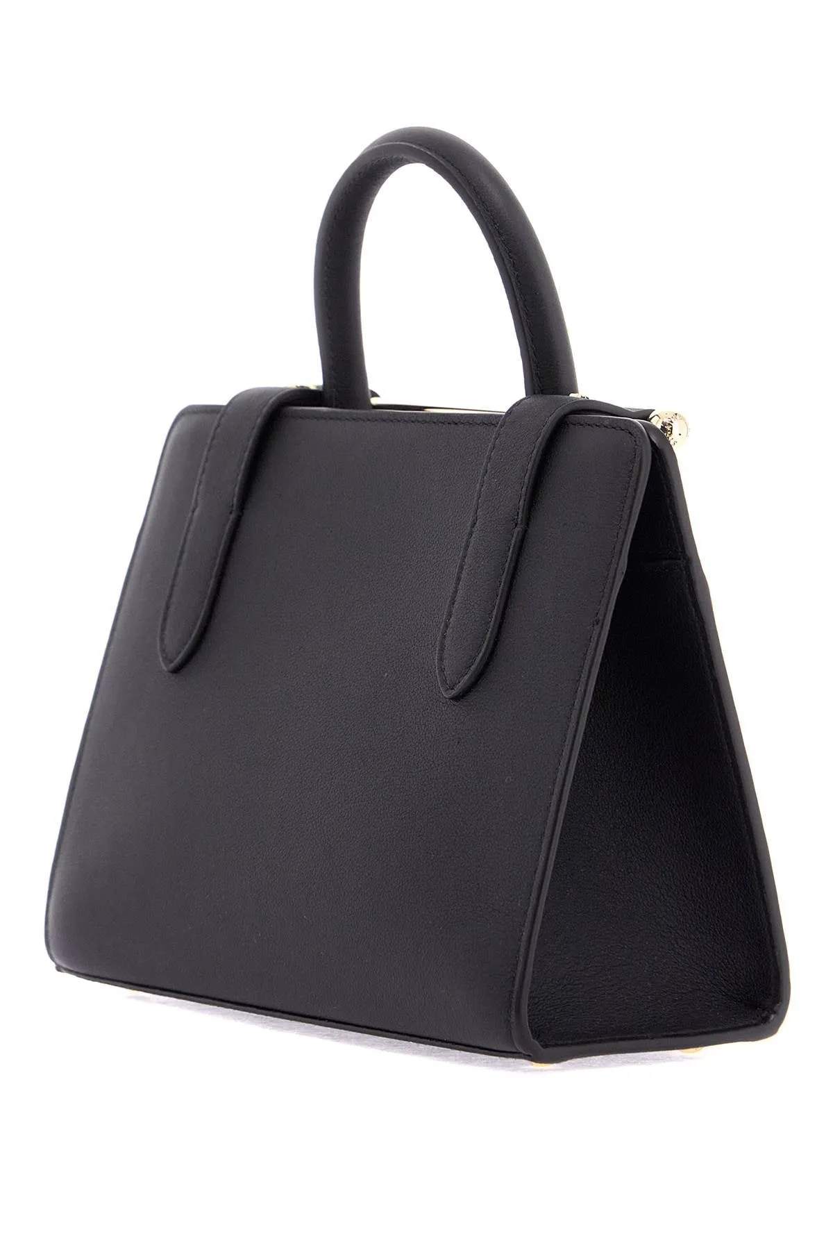 Mini Structured Leather Tote