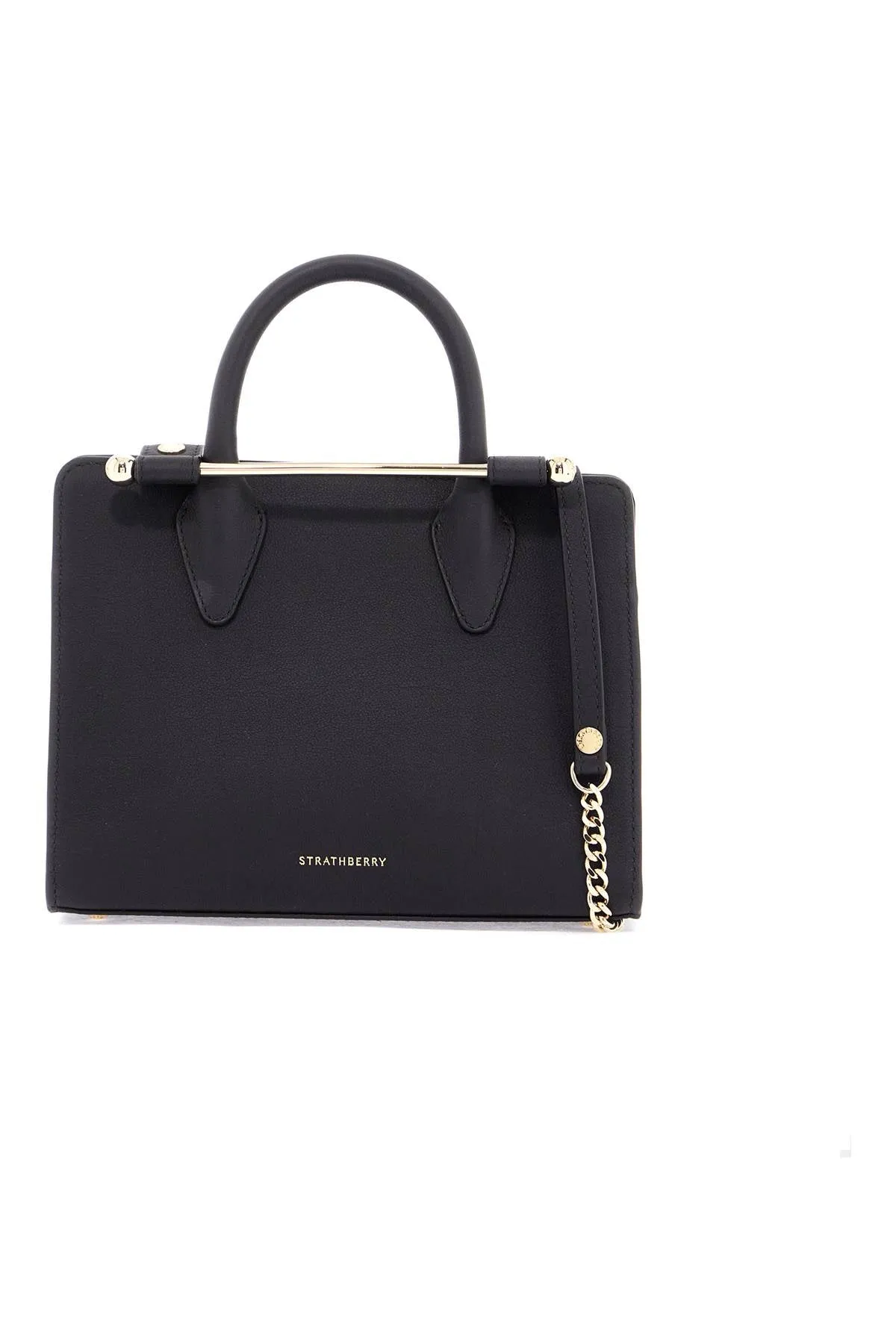 Mini Structured Leather Tote