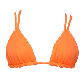 Neon Orange Tori Triangle Top