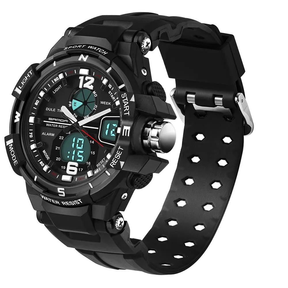 New Brand SANDA Fashion Watch Men G Style Waterproof Sports Military Watches Shock Men's Luxury Analog Quartz Digital Watch