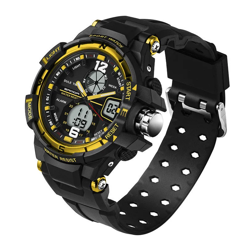 New Brand SANDA Fashion Watch Men G Style Waterproof Sports Military Watches Shock Men's Luxury Analog Quartz Digital Watch