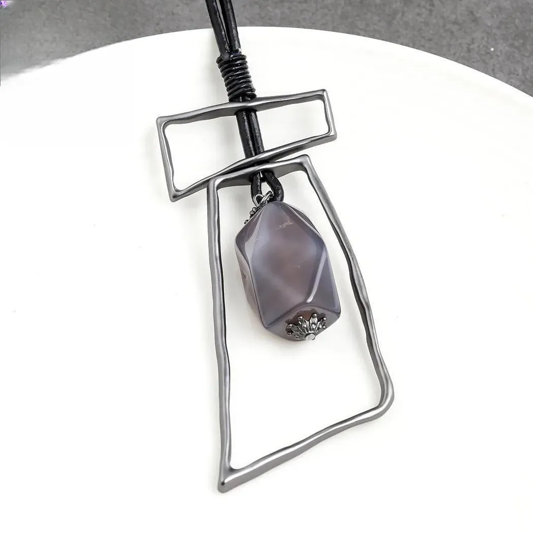 New in Fashion Vintage Jewelry Chunky Long Necklace for Women necklaces & pendants