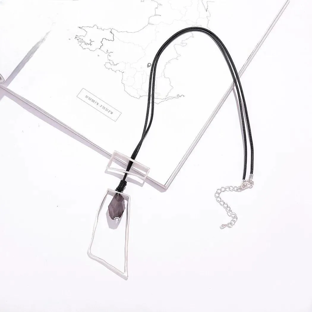 New in Fashion Vintage Jewelry Chunky Long Necklace for Women necklaces & pendants