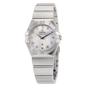 Omega Constellation MOP Dial Ladies Watch 12310276055004 123.10.27.60.55.004