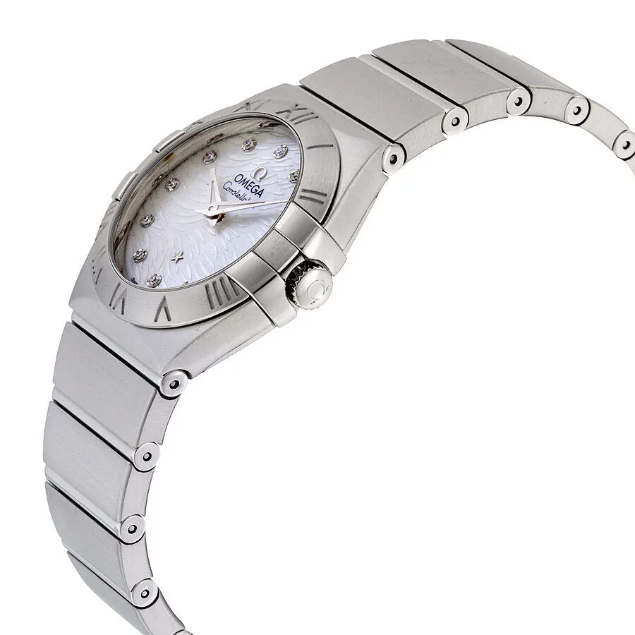 Omega Constellation MOP Dial Ladies Watch 12310276055004 123.10.27.60.55.004