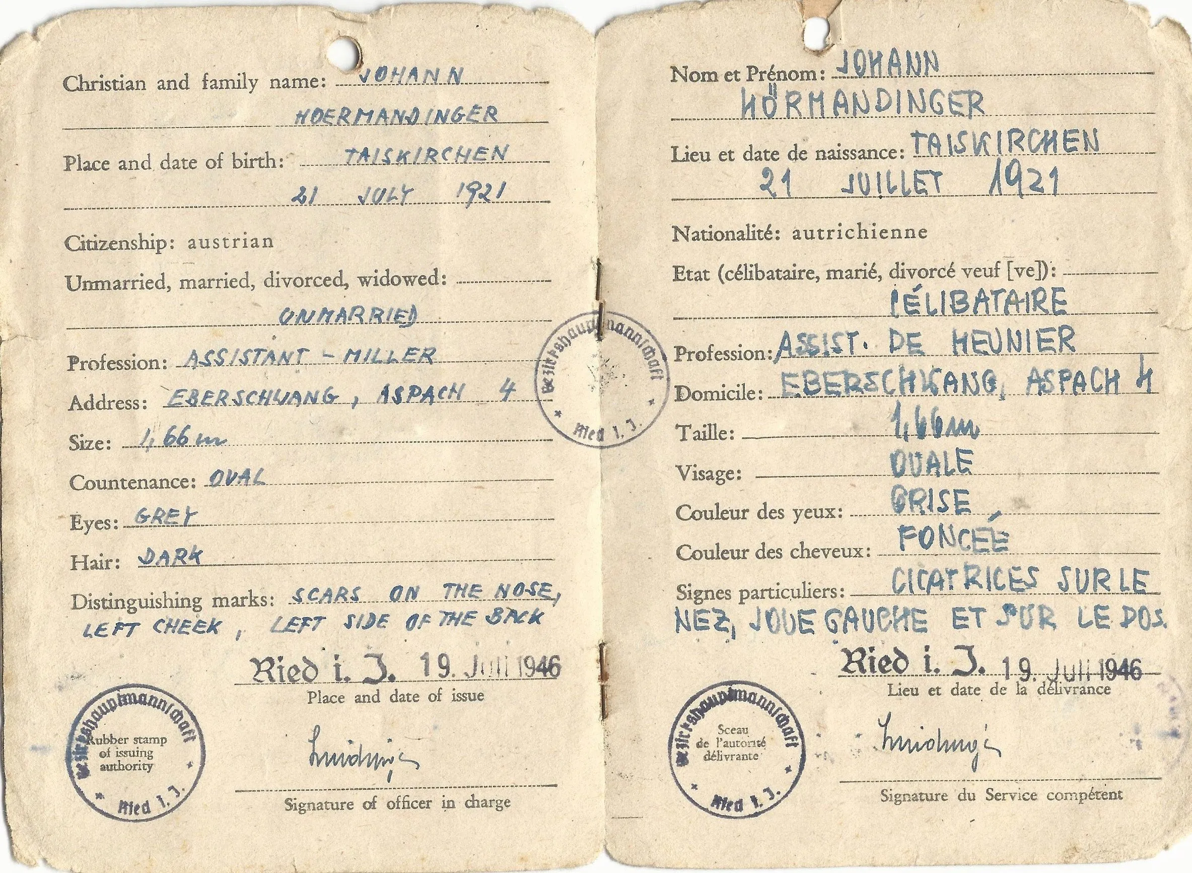 Original German WWII Named Panzergrenadier Obergefreiter Awards Grouping