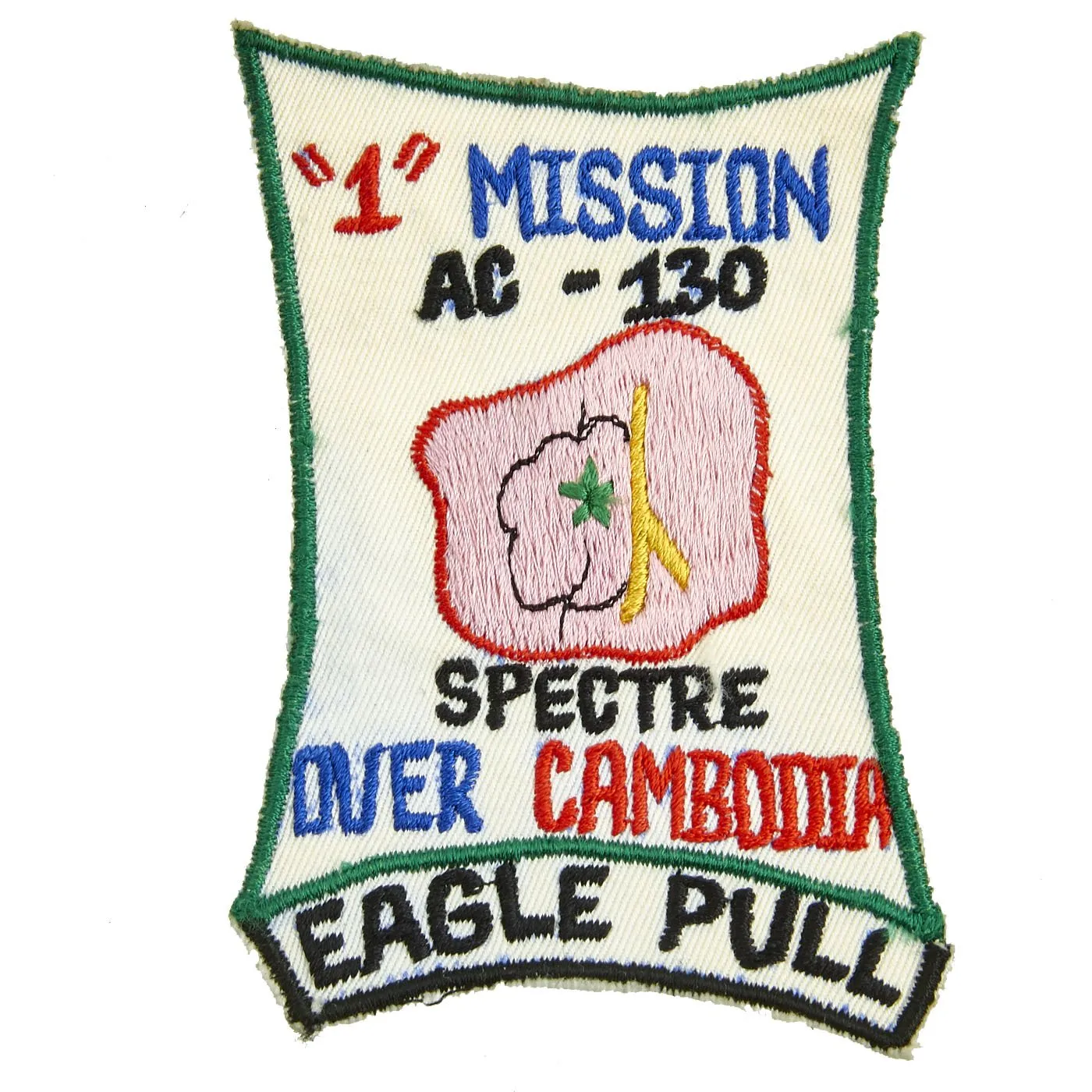 Original U.S. Vietnam War Lockheed AC-130 Air Force Patch Group