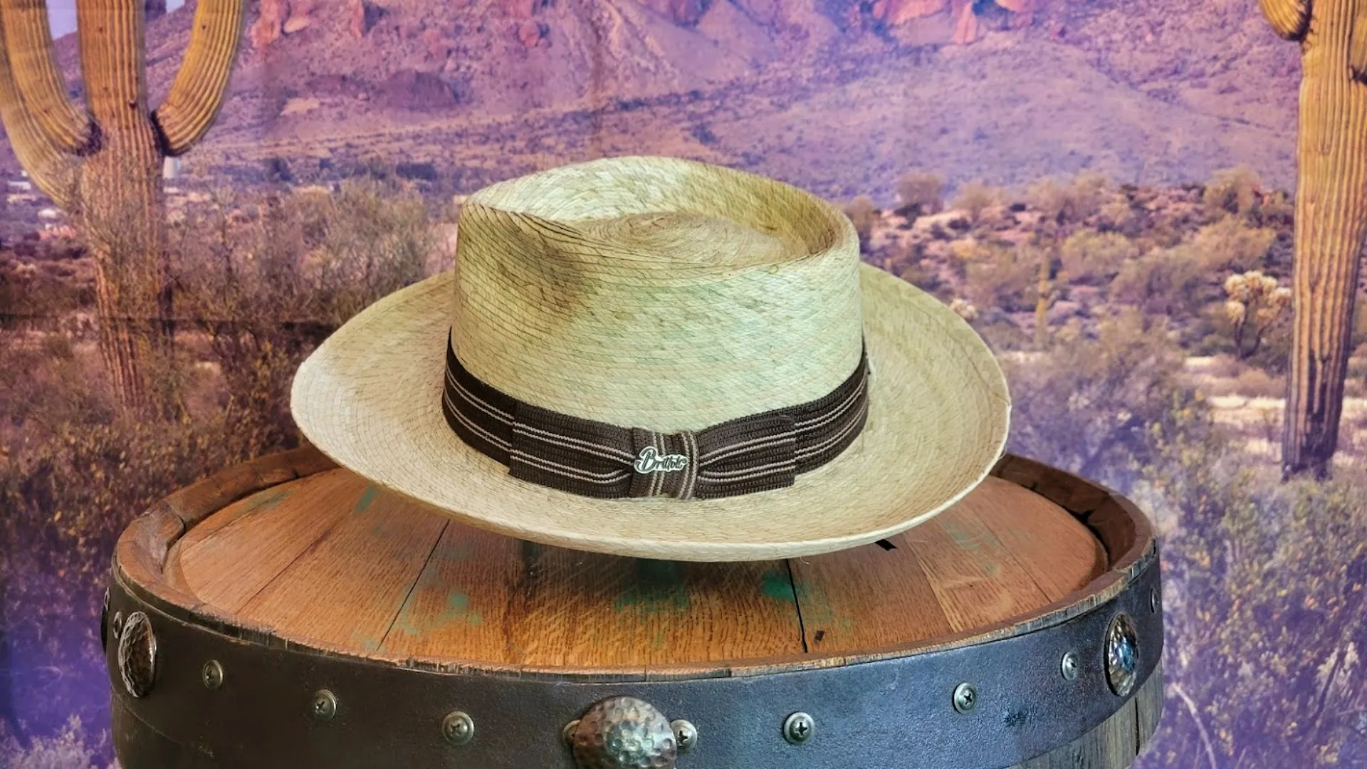Palm Hat the "Allright" by Brittoli BR0034