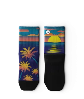 Paradise Quarter Socks
