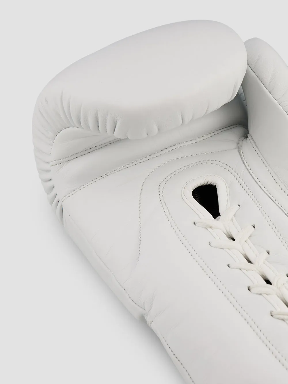 Platinum Lace-Up Sparring Gloves