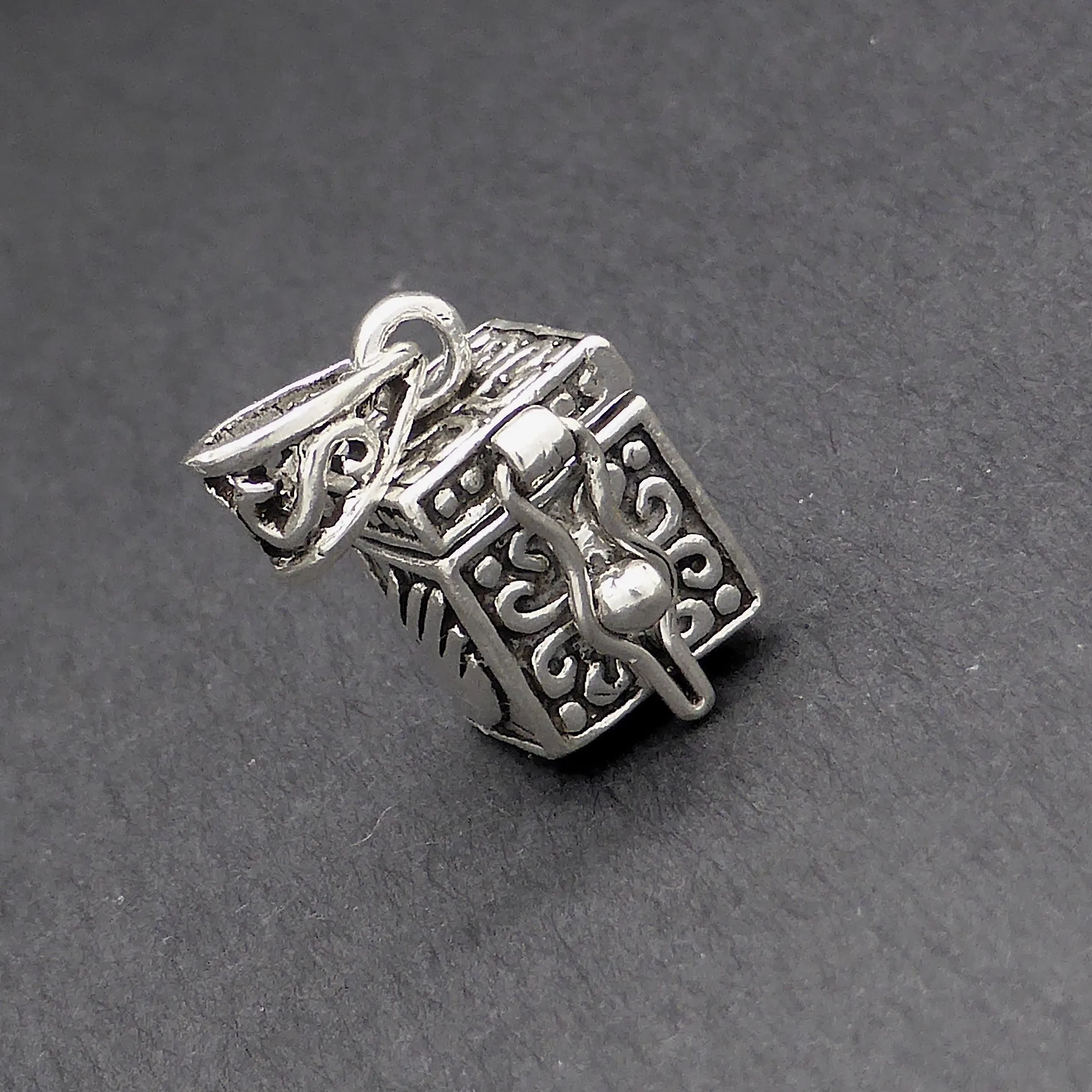 Prayer Locket Pendant, 925 Silver