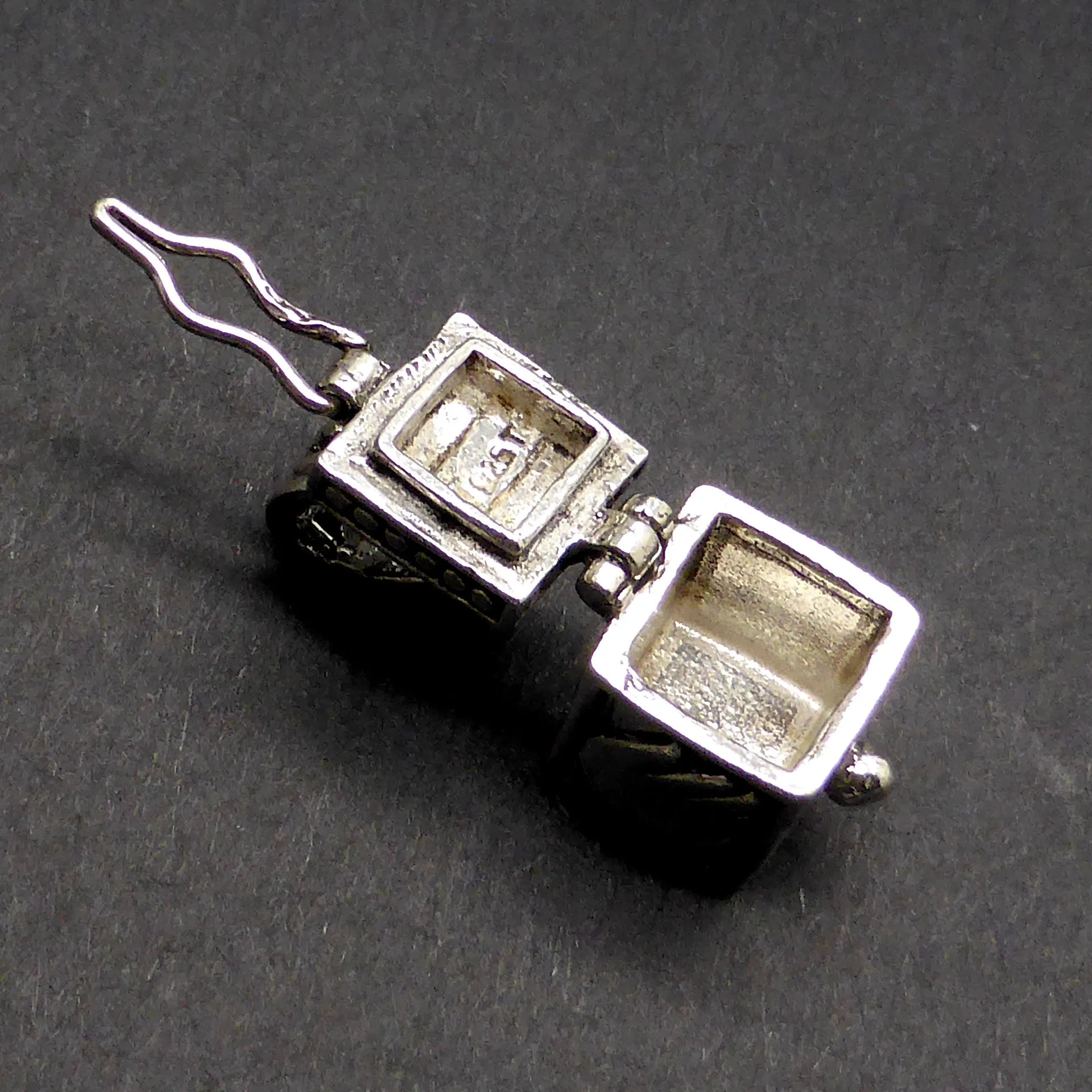 Prayer Locket Pendant, 925 Silver
