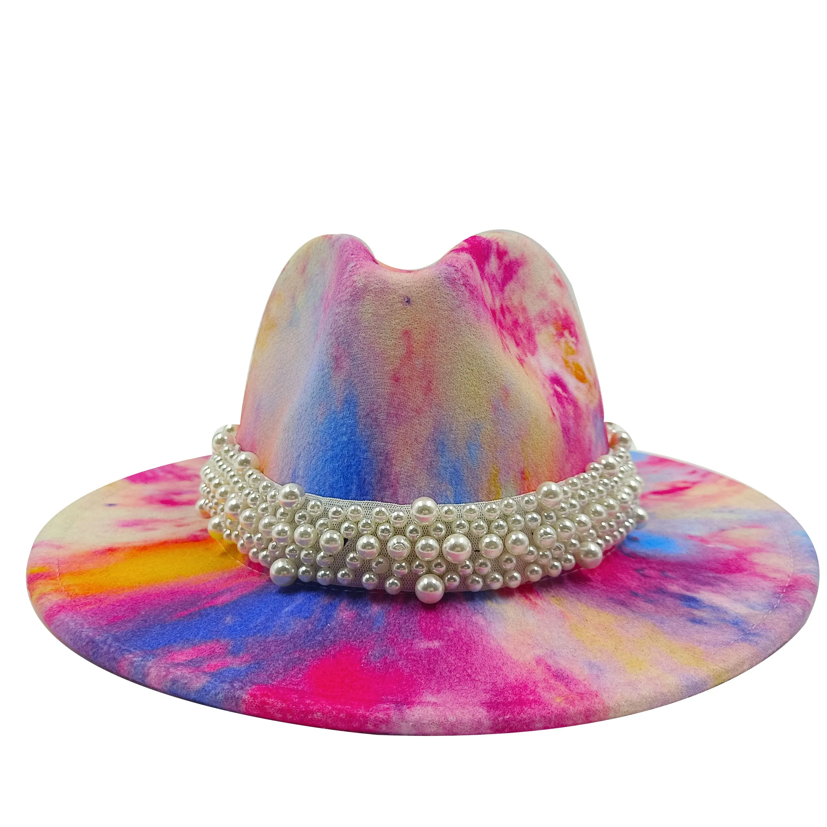 Psychedelic Abstract Fedora Hat