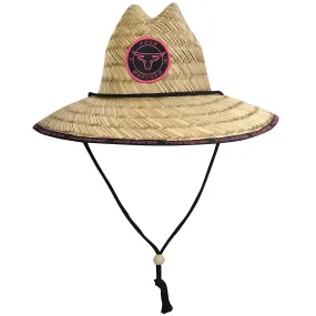Pure Western Kids Rodeo Print Hat Fuschia