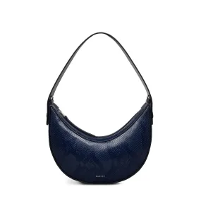 Radley The Kensal - Faux Snake Small Ziptop Shoulder in Evenfall