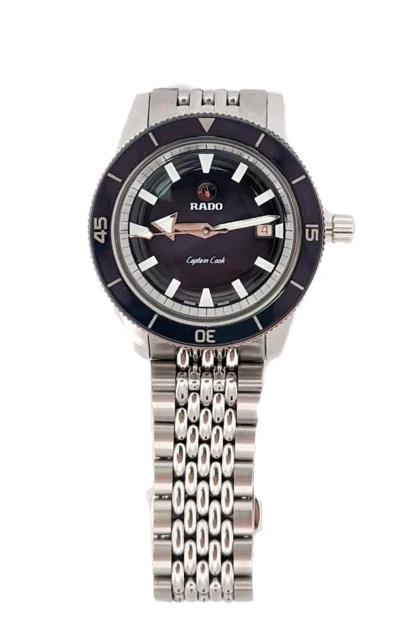 Rado Captain Cook Automatic Blue Dial Watch