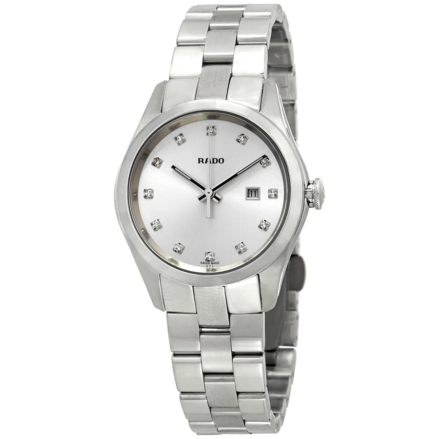 Rado HyperChrome Diamond Silver Dial Ladies Watch R32110713